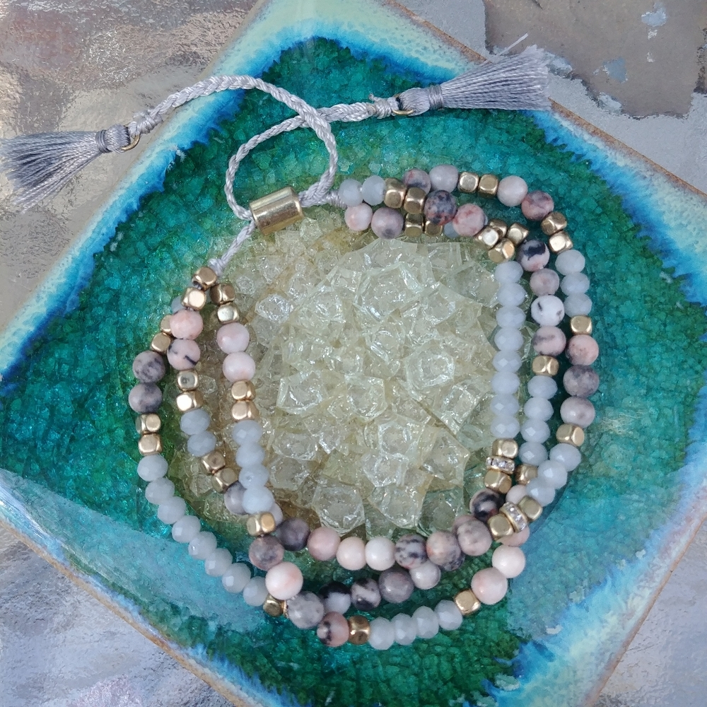 BELLA MIA // Raw Stones Bracelet